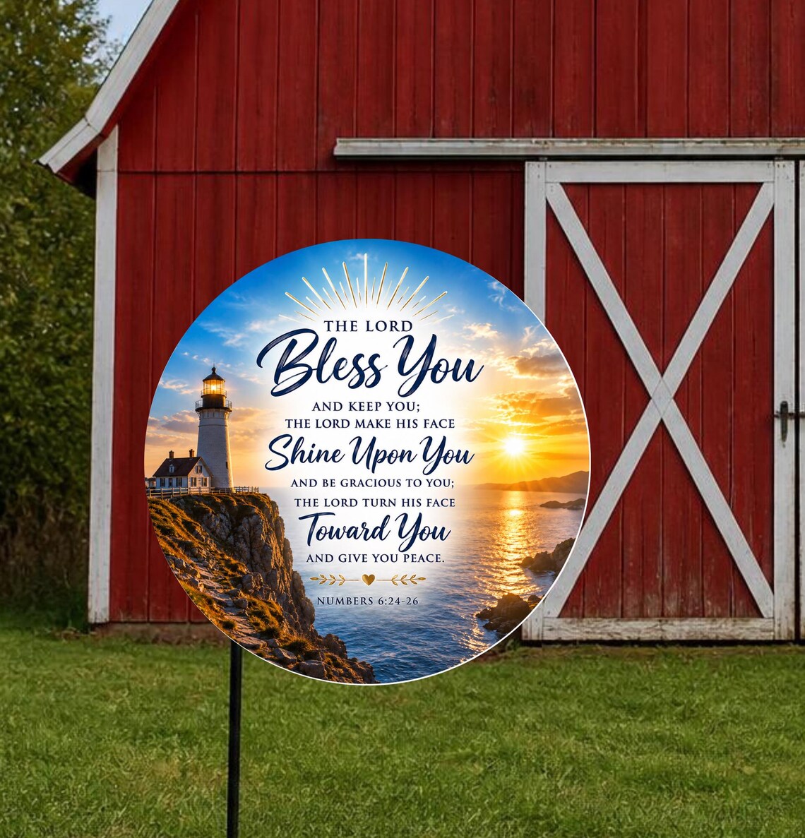 The Lord bless you and keep you — Numbers 6 Scripture wall art, a digital download by 512 Inspired Designs